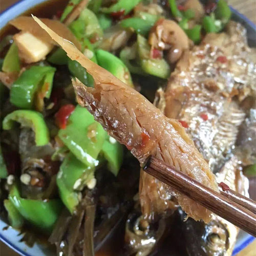 千岛湖特产自己抓野生小溪鱼千岛湖鱼干白条黄皮炭火烘干一件包邮 - 图1