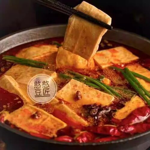 憨憨豆匠包浆豆腐490g*30包*36粒 火锅串串冒菜食材冷冻半成品 - 图2