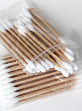 包邮化妆棉签双头纯棉高级卫生