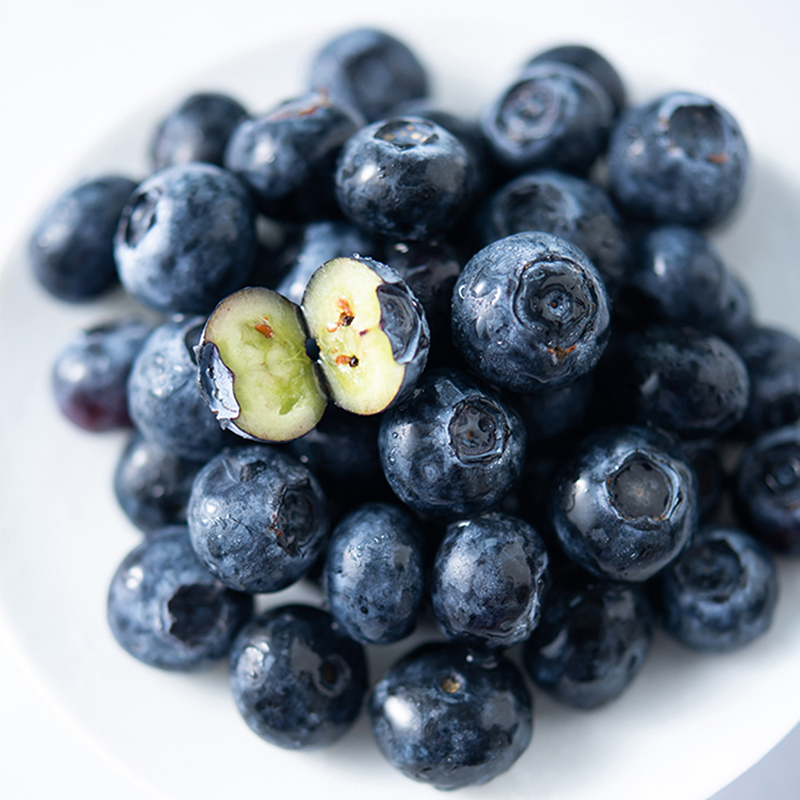 云野鲜果云南新鲜蓝莓鲜果当季蓝梅水果包邮时令国产大果整箱/6盒空运包邮0