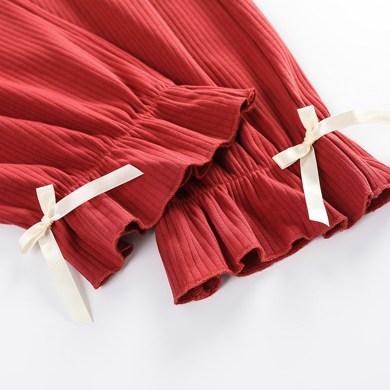 马克公主情侣春秋纯棉长袖新婚睡衣 马克公主睡衣/家居服套装