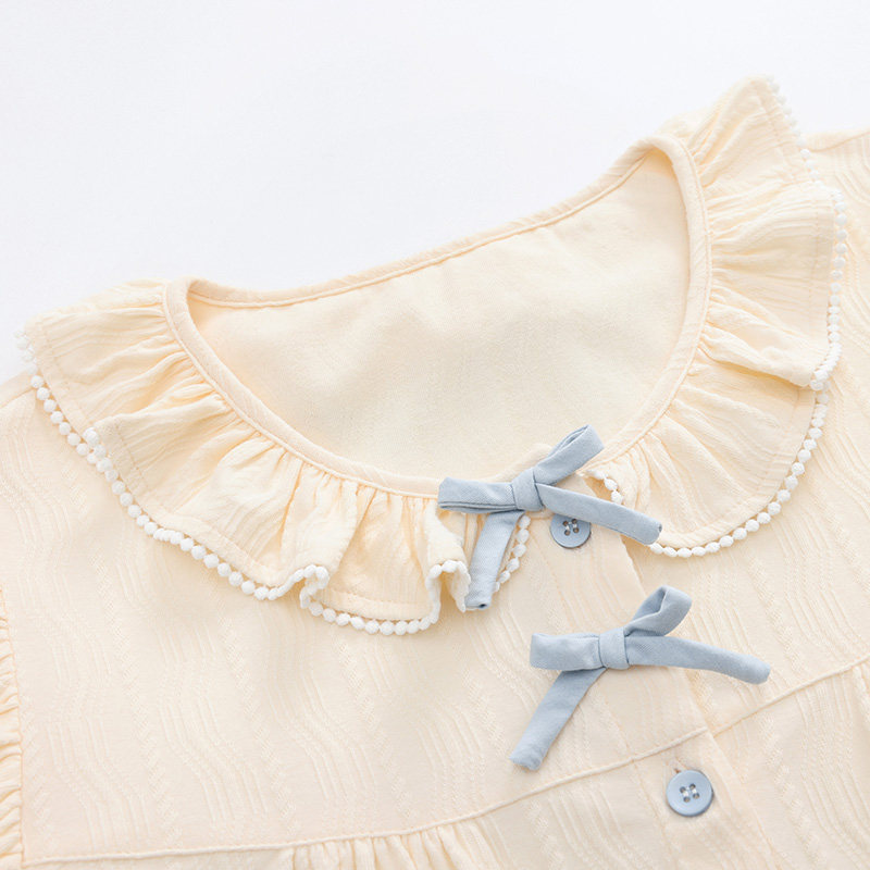 马克公主情侣秋季纯棉高级感睡衣 马克公主睡衣/家居服套装