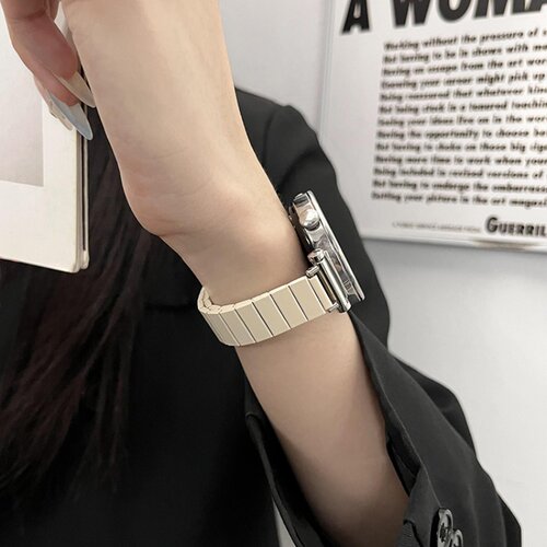 适用华为gt6表带GT5手表watchgt4钢带watch5/4pro夏季gt7女生fit智能41mm金属18mm专用女款GS4荣耀magic2腕带 - 图3