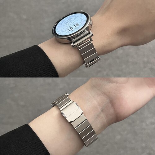 适用华为gt6表带GT5手表watchgt4钢带watch5/4pro夏季gt7女生fit智能41mm金属18mm专用女款GS4荣耀magic2腕带 - 图1