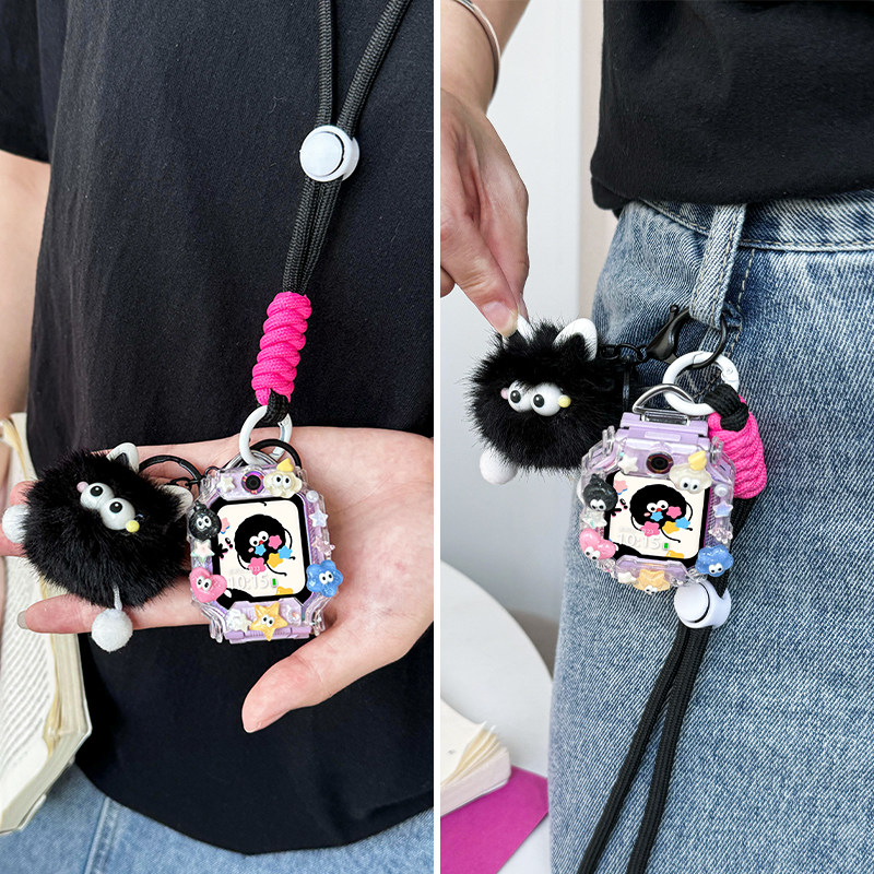 适用小天才电话手表表带Z10/Z9可爱挂脖Z11新款Z8Z7S保护套壳Z6/Z5a智能儿童z6s/z6pro巅峰Y03/z1/D3腕带配件,淘宝优惠券,粉丝福利购,淘宝优惠卷