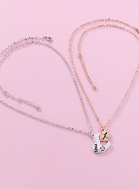 闺蜜项链三人款热卖母女亲子