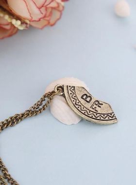 项链拼接硬币十字链合金通用合金