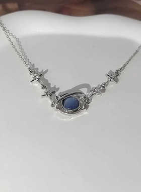 小众气质新款蓝色星球手链ins风