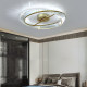 2025 new light luxury crystal master bedroom ceiling lamp
