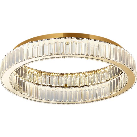 Italian light luxury crystal bedroom ceiling lamp living room lamps