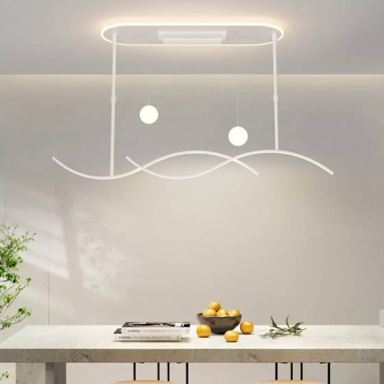 2026 new style bladeless fan chandelier modern and simple