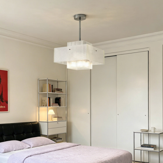2026 New Bauhaus Light Luxury Minimalist Bedroom Chandelier