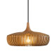 Medieval log chandelier Japanese style B&B bedroom dining room lamp
