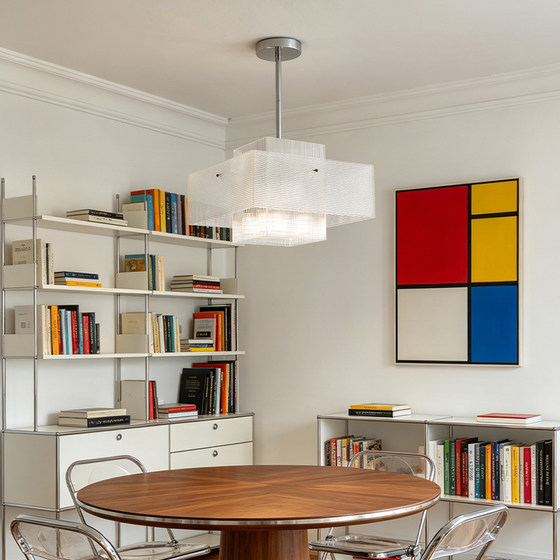 2026 New Bauhaus Light Luxury Minimalist Bedroom Chandelier