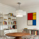 2026 New Bauhaus Light Luxury Minimalist Bedroom Chandelier