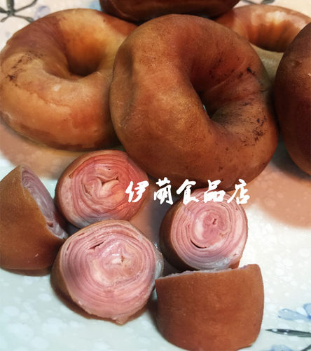 福建闽南特产小吃泉州圈圈肠卤套肠同中肠灌肠250克熟食 2袋包邮 - 图0
