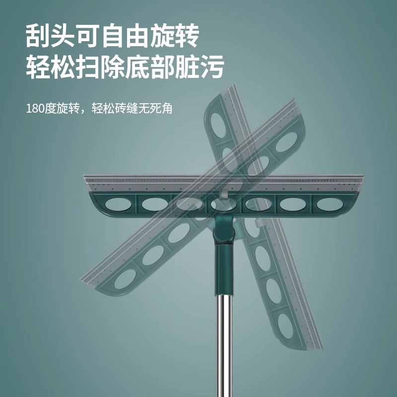 魔术扫把刮水拖把拖地硅胶神器家用地板厕所浴室卫生间刮挂水板器-图0