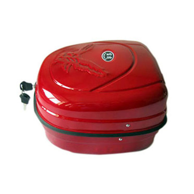 Electric bicycle trunk small motorcycle trunk
