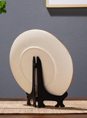 新中式桌面陶瓷摆盘客厅电视酒柜展示柜家居装饰摆件乔迁新居礼品