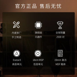 Dynaudio/丹拿弦歌典藏版无源书架音箱木质发烧音响hifi高保真