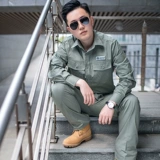 Летний тонкий хлопковый комплект для работы, провинция Хубэй