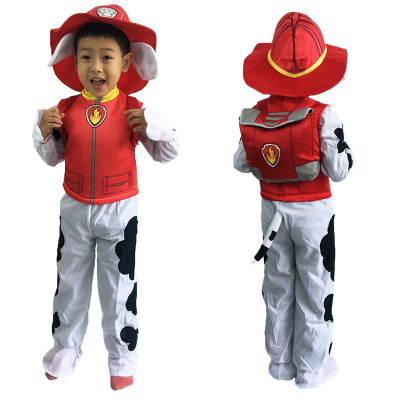 圣诞节万圣节汪汪队衣服cosplay儿童狗狗巡逻队阿奇毛毛cos服装 - 图2