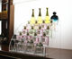Acrylic perfume storage box Makeup and skin care products Multi-layer storage dressing table step-type finishing display stand large size