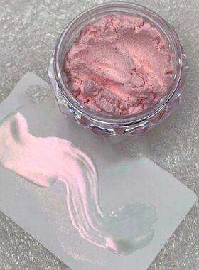 2-3Jars Aurora Pearl Pink Nail Glitter Powder Moonlight Mirr