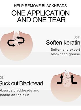 1/3/5/10PCS Bamboo Charcoal Nose Blackhead Remover Mask Deep