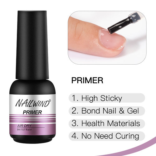 Nail primer Nailwind Top Base Coat All For Manicure Gel Varn - 图3