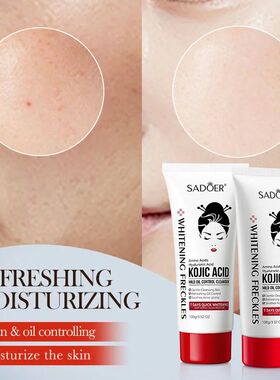 SADOER Kojic Acid Facial Cleanser Face Wash Foam Facial Clea