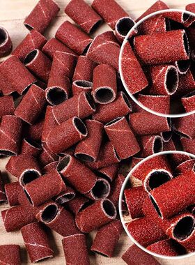 100pcs/50pcs Sanding Cap Bands For Electric Manicure Machine