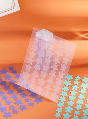 40pcs Cute Star Colorful Acne Removal Stickers Men Women Inv