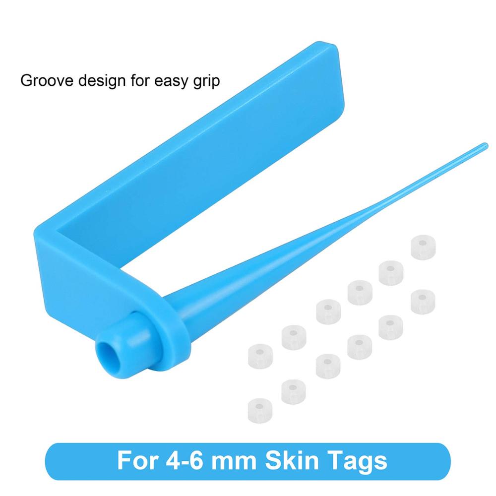 Blue Set Skin Tag Removal Kit Home Use Mole Wart Remover Equ - 图3