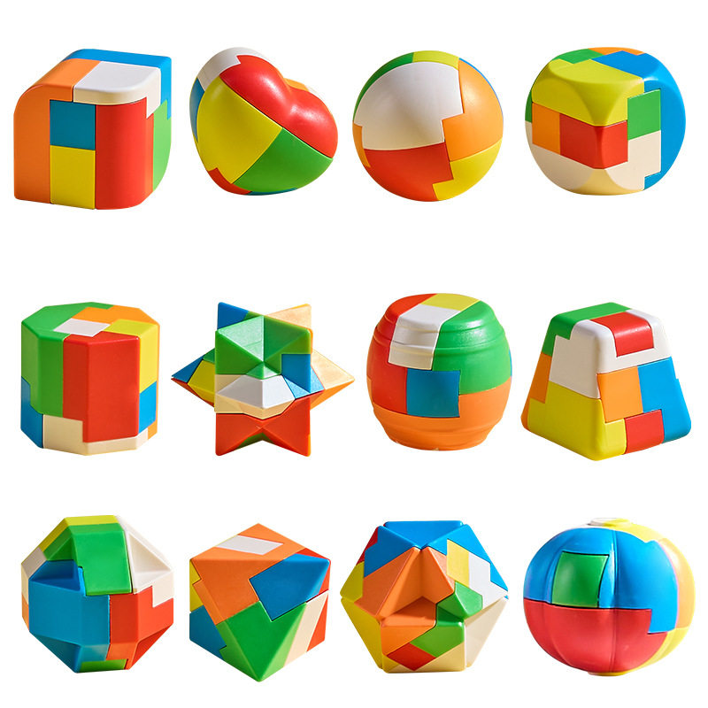 鲁班锁孔明锁儿童益智玩具幼儿园奖励小礼物学生创意小礼品奖品