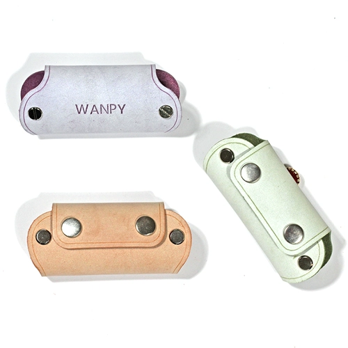 Вместительная и большая милая универсальная маленькая изысканная брендовая ключница, популярно в интернете, из натуральной кожи