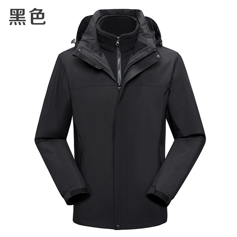 应急管理工作服冬季户外保暖加绒外套防风防水冲锋衣运动服定制 - 图3