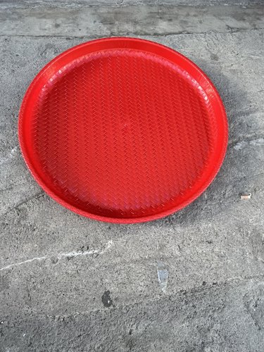 塑料筛子圆簸箕家用晒东西筛米花椒面粉大细孔过滤防竹编农家晾晒 - 图3