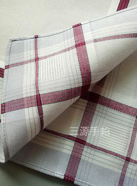 缎条外贸订单品质40厘米男士手帕