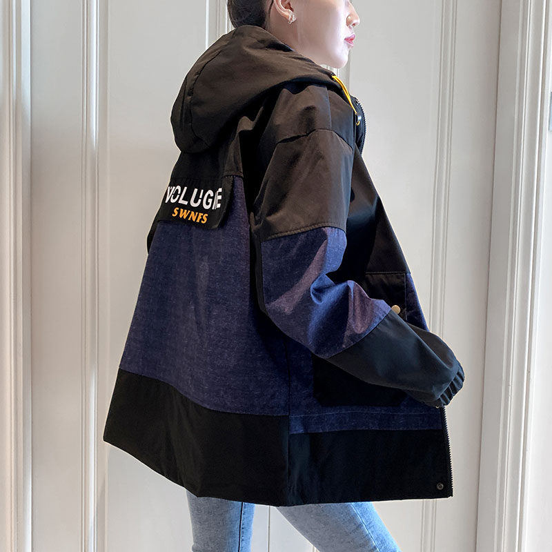 工装牛仔2020年春秋季新款潮短外套 法韩妮短外套