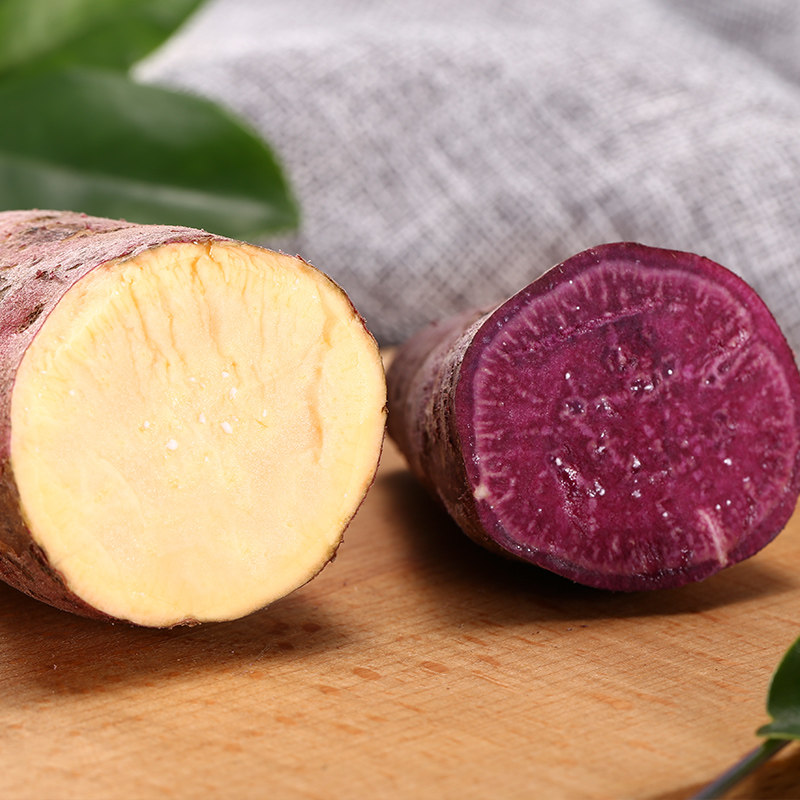 10斤农家组合栗子混搭装新鲜红薯 享康食品番薯