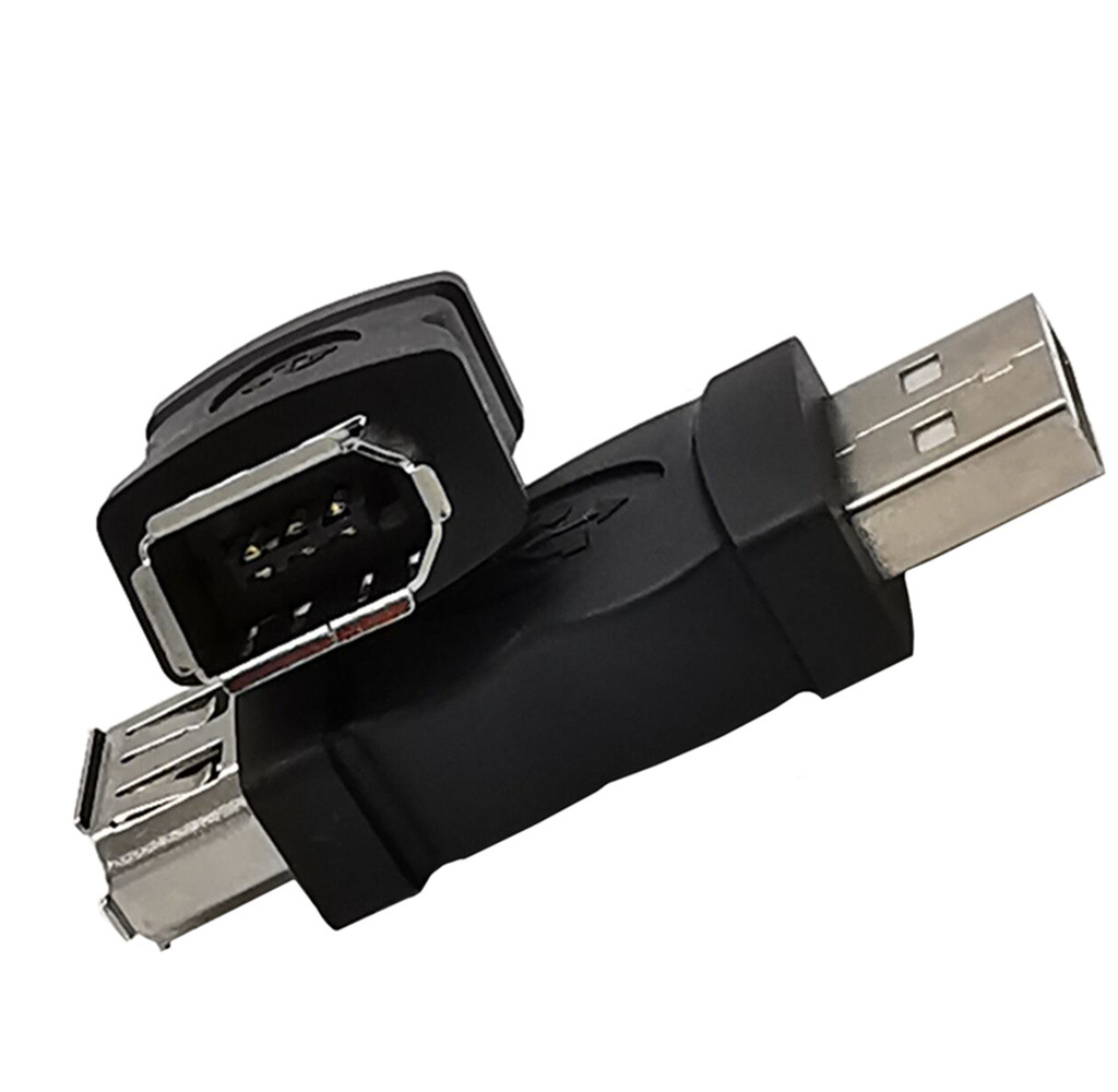 FireWire 400 1394转接头 USB2.0 AM转1394 6P母转接线-图1