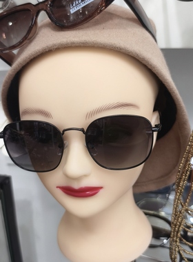 新款欧美偏光太阳镜男时尚墨镜女高级感金属防紫外线渐进色眼镜