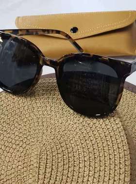 gm韩版偏光街拍圆脸太阳镜