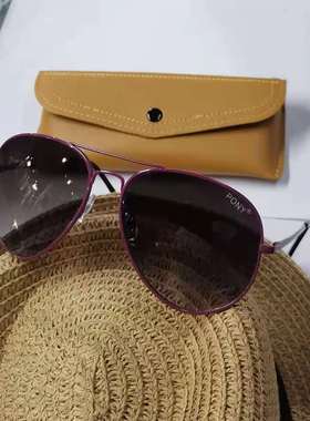 细框偏光小脸太阳镜