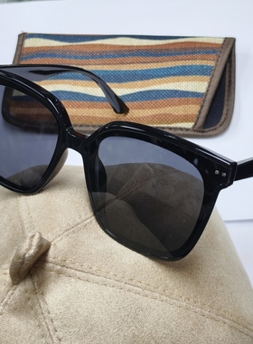 新款方框偏光太阳镜TR男士大码墨镜中单同款防紫外线多尺码太阳镜