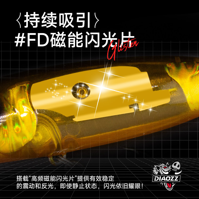 钓之猪路亚饵闪光波爬浮水远投水面系之字狗翘嘴鱤鱼鲈鱼黑鱼假饵,淘宝优惠券,粉丝福利购,淘宝优惠卷