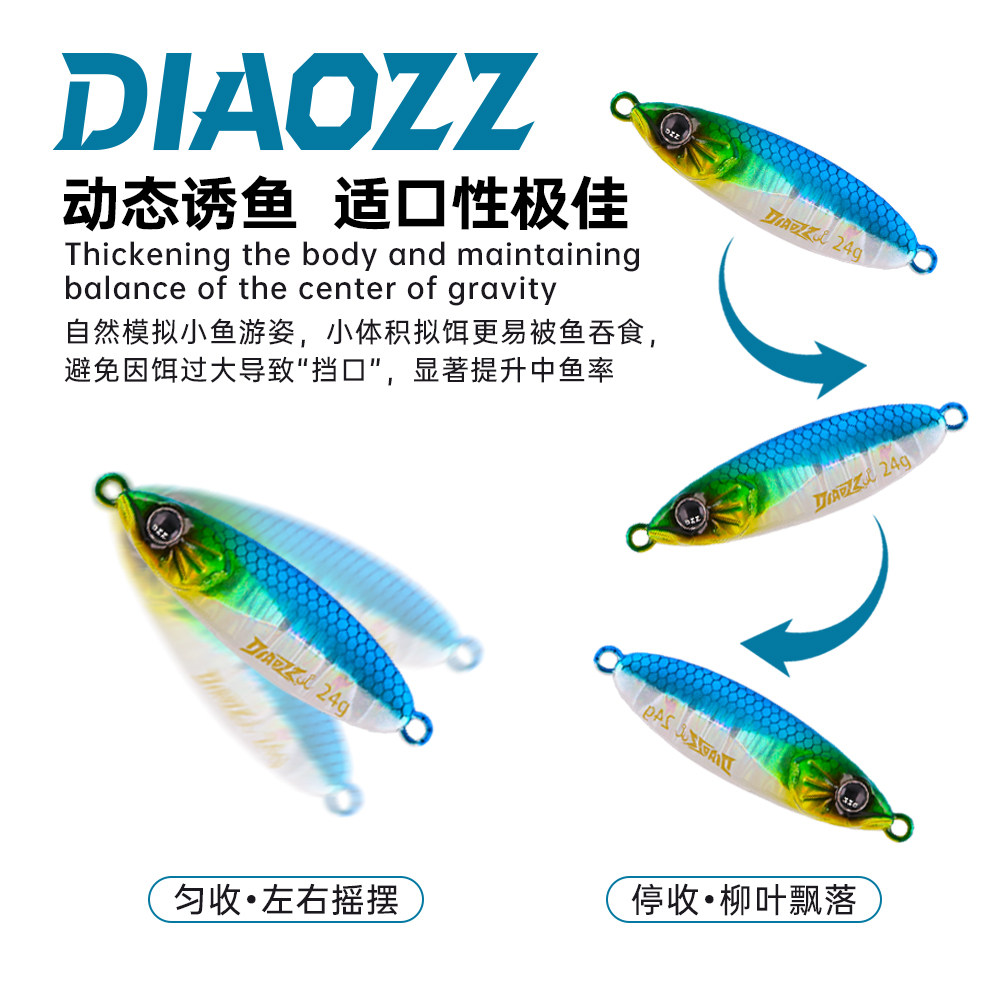 钓之猪路亚饵两鲌铁板2代短款远投飘落特氟龙钓鱤鱼翘嘴鲈鱼假饵,淘宝优惠券,粉丝福利购,淘宝优惠卷