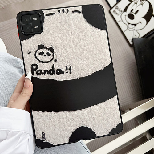 新款小米平板7保护套5pro轻薄pad6Spro硬壳12.4防弯红米SE卡通11英寸可爱6单后壳五代适用六11.2亚克力防摔 - 图0