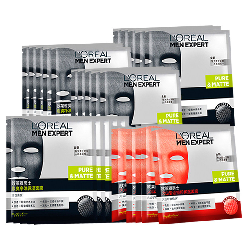  loreal欧莱雅欧美斯男士面膜